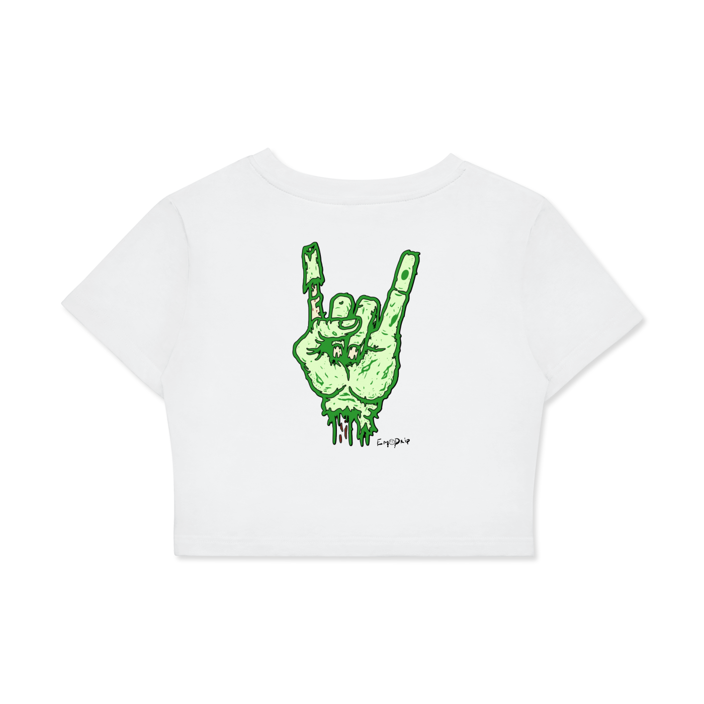 Emo Zombie Crop Top